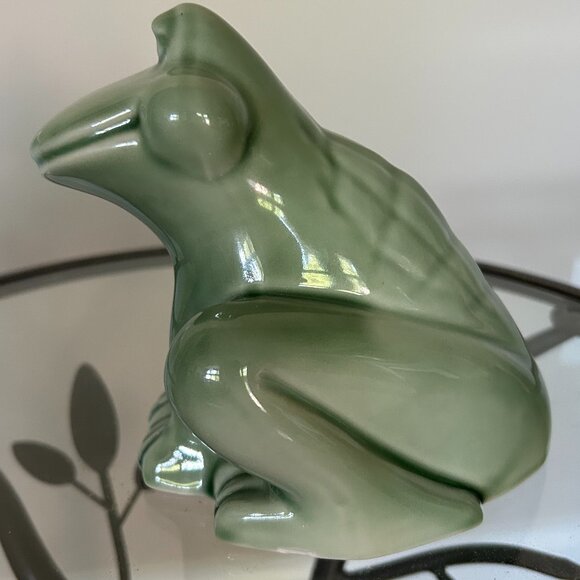 Rare WADE of England green frog piggy bank - Picture 4 of 5